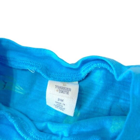 Tucker & Tate Easy Peasy T-Shirt & Shorts Set In Blue River Bananas, Kids 3M - Picture 4 of 5